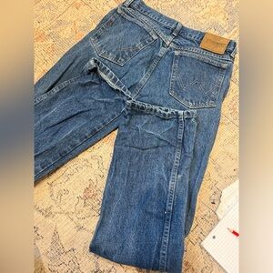 Vintage Wrangler Rugged Wear Jeans 29x32 Straight Leg Western